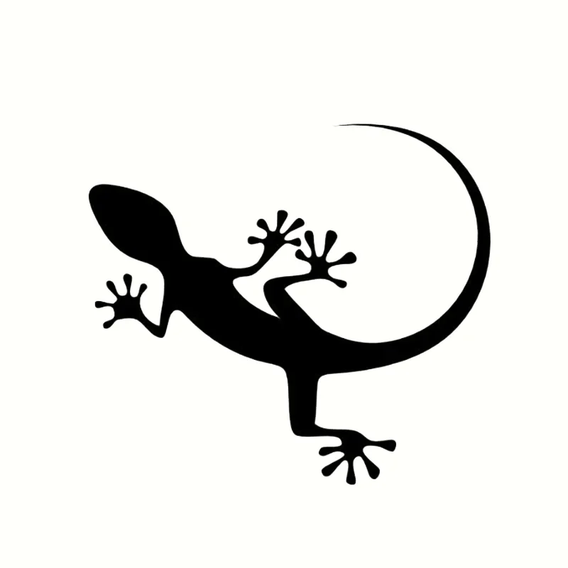 Weight Plate Bumper - Persönlichkeit Reptilien Eidechse Oldtimer Aufkleber Aufkleber