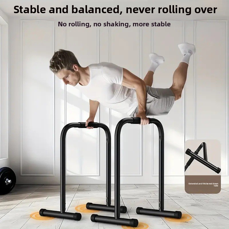 Push Up Stand Bar - Horizontalstange, Parallelstangen-Klimmzugstange, Höhenverstellbare Einzel- und Parallelstangen,