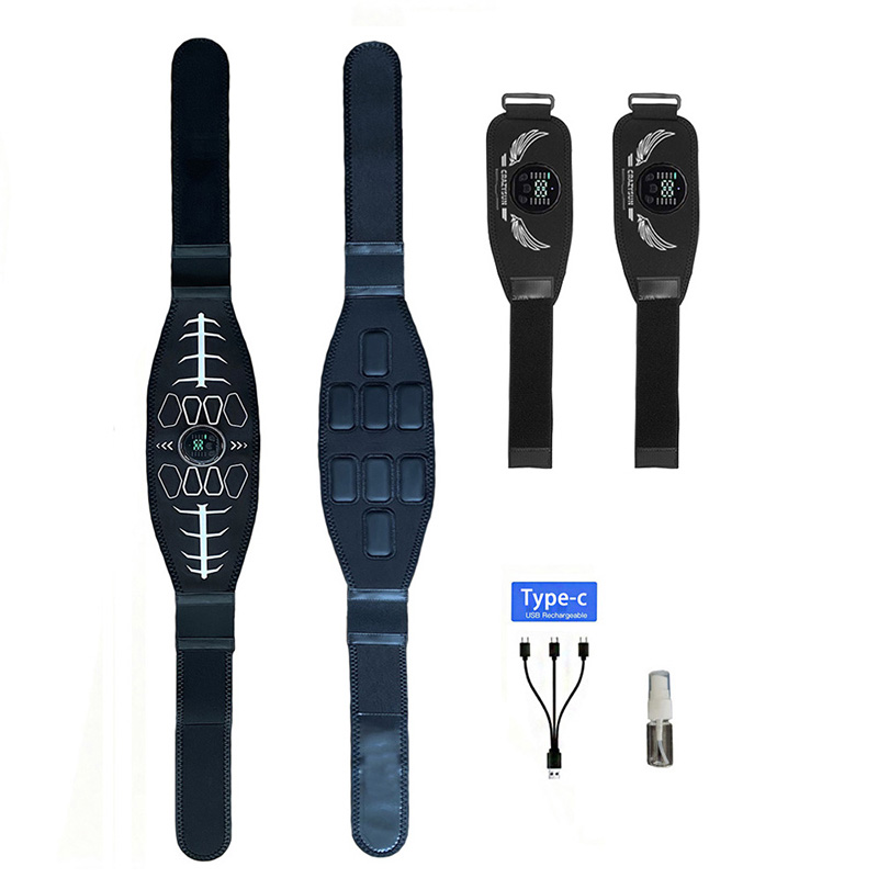 Home Gym Garden - Bauchmuskel-Toning-Gürtel, Intelligenter Muskeltrainer, Fitnessgürtel für Körper,