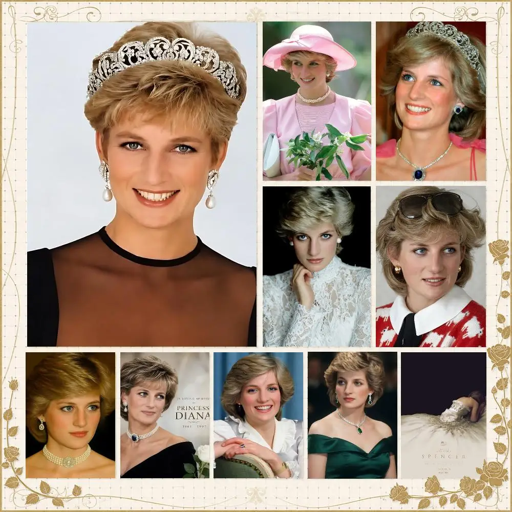 Home Gym Icon - Royal P-Prinzessin Diana, britische Ikone, Poster,