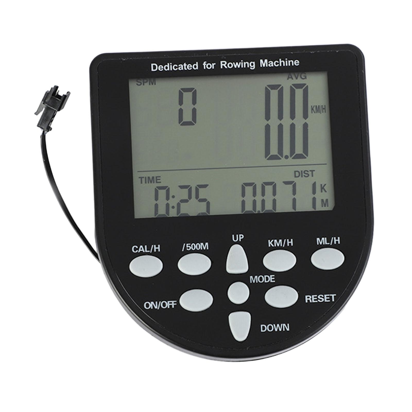 Home Gym Universal Machine - Wasserfester Rudergerät-Zähler Ersatz Universeller Tachometer für