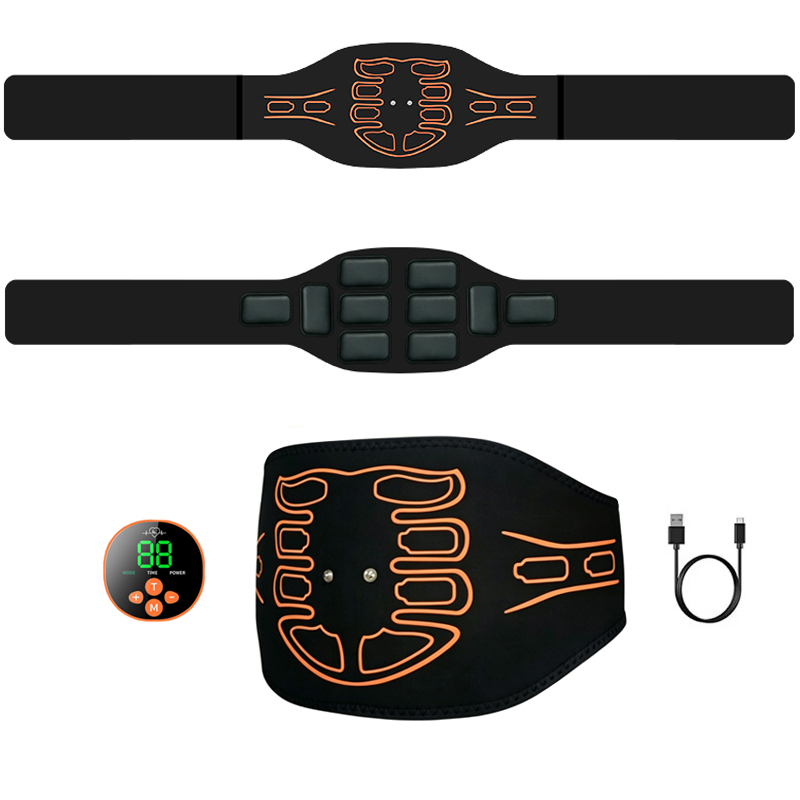 Home Gym Garden - Intelligenter Bauchmuskeltrainer: Bauchweggürtel, Muskelstimulator, Taillenmassagegerät, Schlankheitsgürtel,
