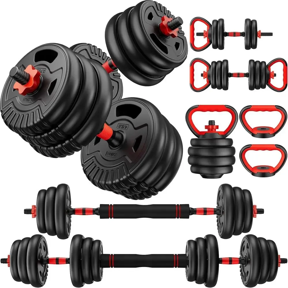 Push Up Stand Bar - Vielseitiges, verstellbares Hantelset – 22 bis