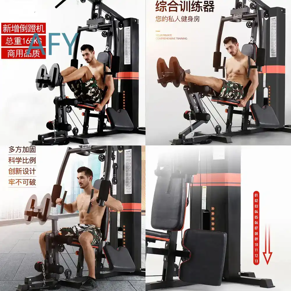 Home Gym Universal Machine - Multifunktionale Einzelstation-Beinpresse für Heimfitnessgeräte zur Universallnutzung