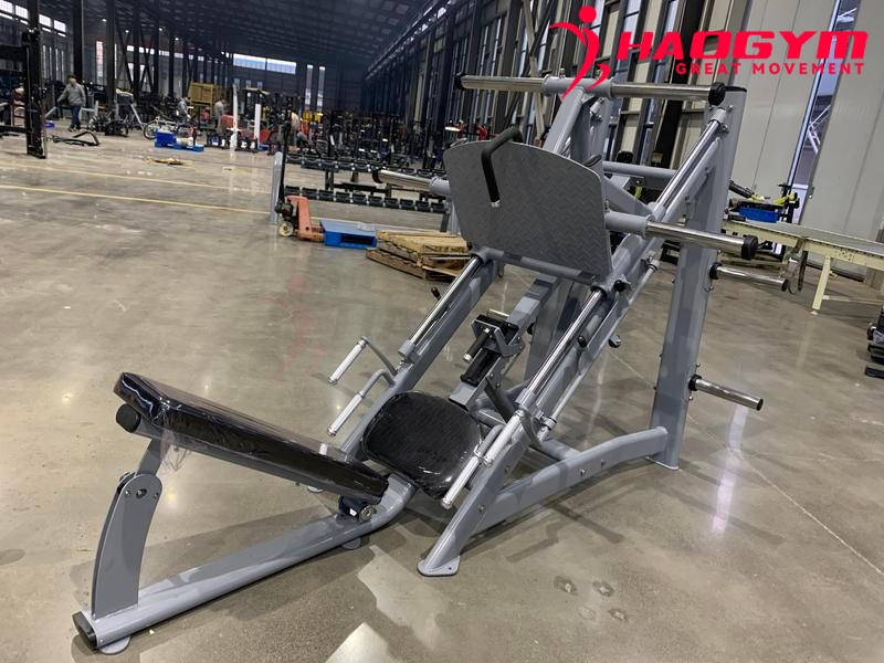 HAOGYM Silbernes Fitnessgerät  – Leg Press Machine Bewertung und Preis
