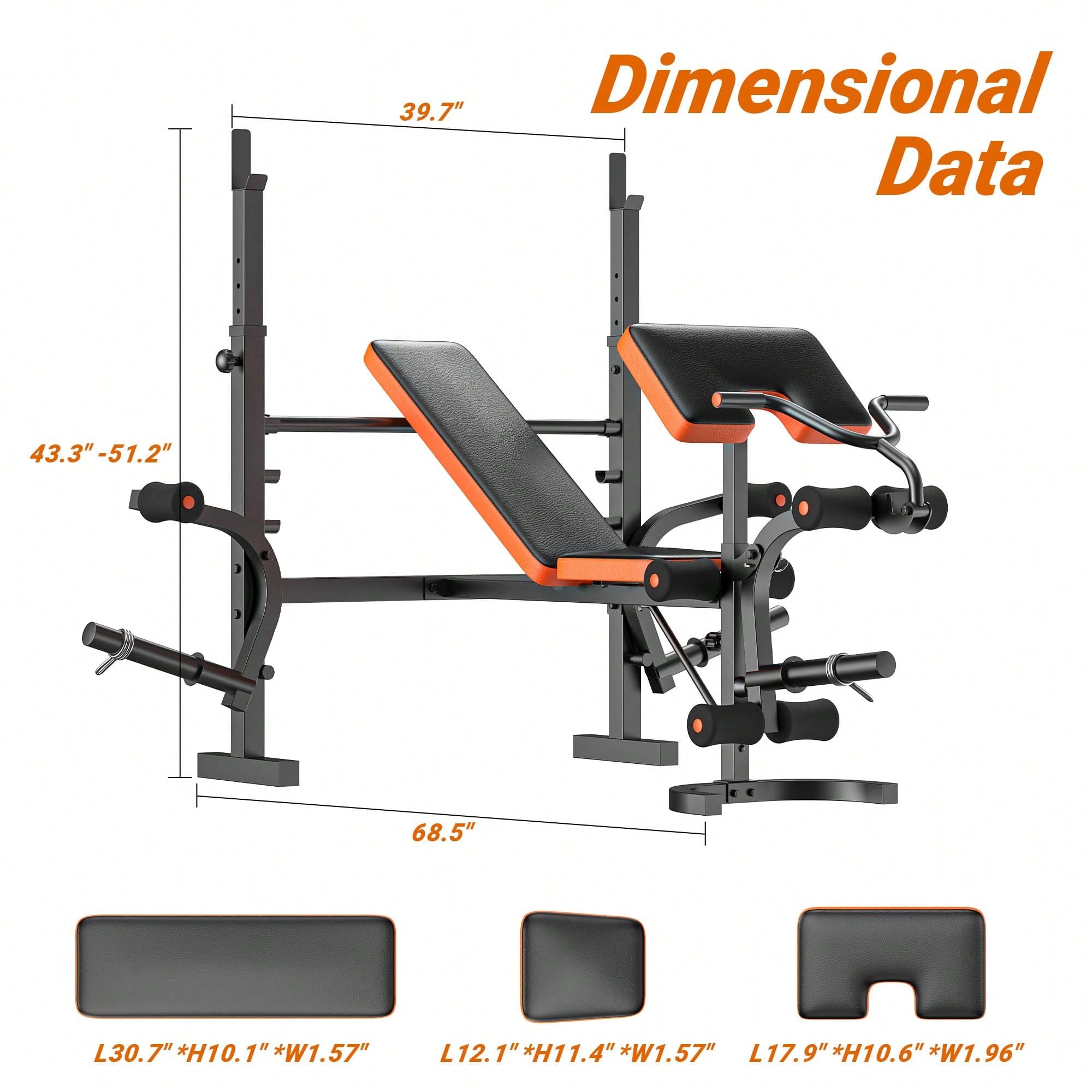 GIKPAL Hantelbank, Hantelbank- – Home Gym Leg Press Bewertung und Preis