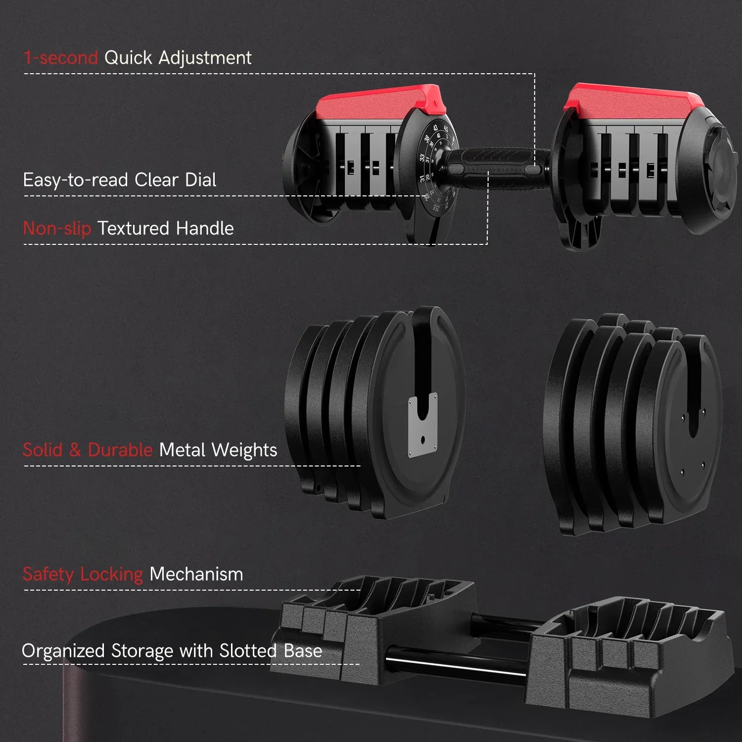 KERDOM 1-Sekunden-Schnellverst – Home Gym Luxury Bewertung und Preis