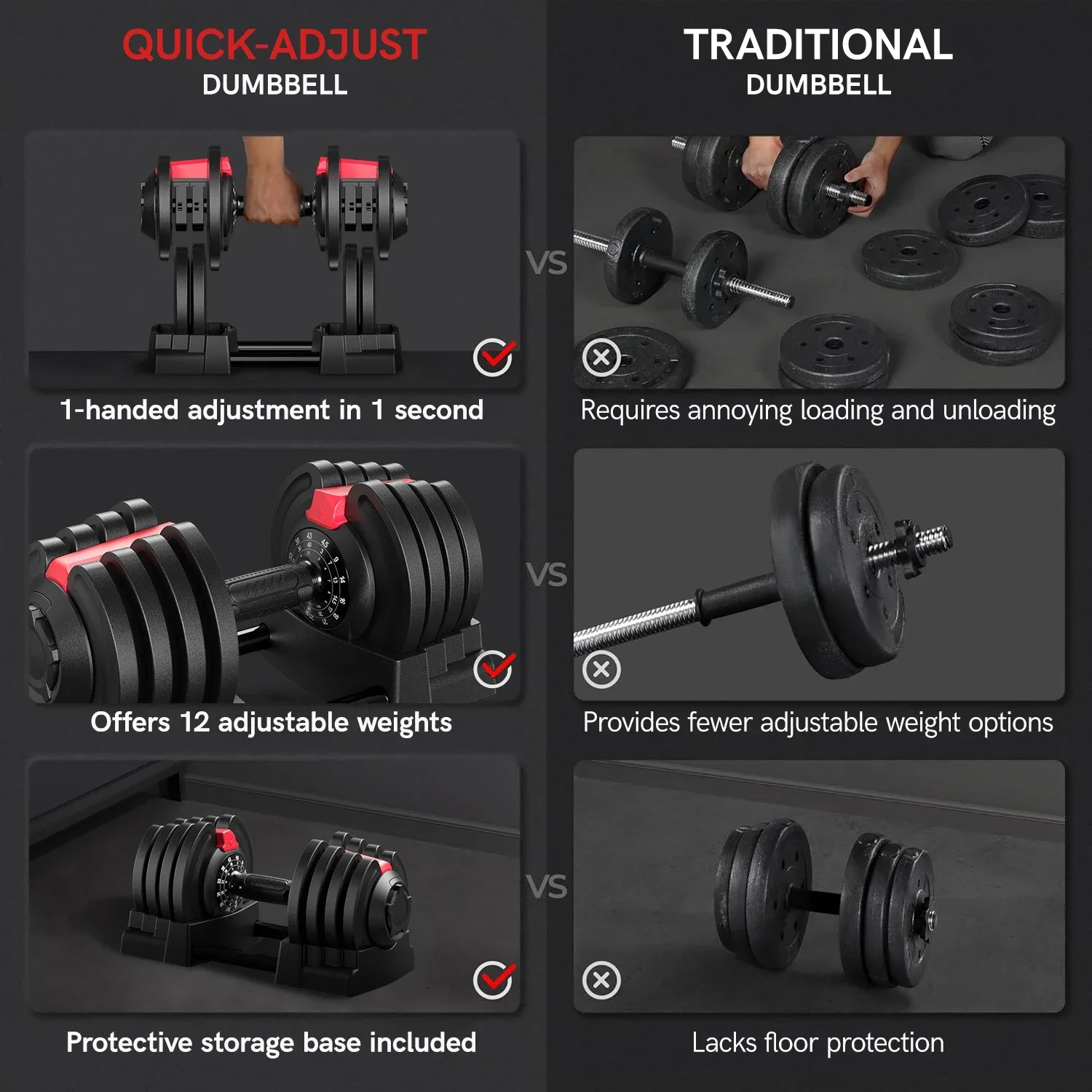KERDOM 1-Sekunden-Schnellverst – Home Gym Luxury Bewertung und Preis