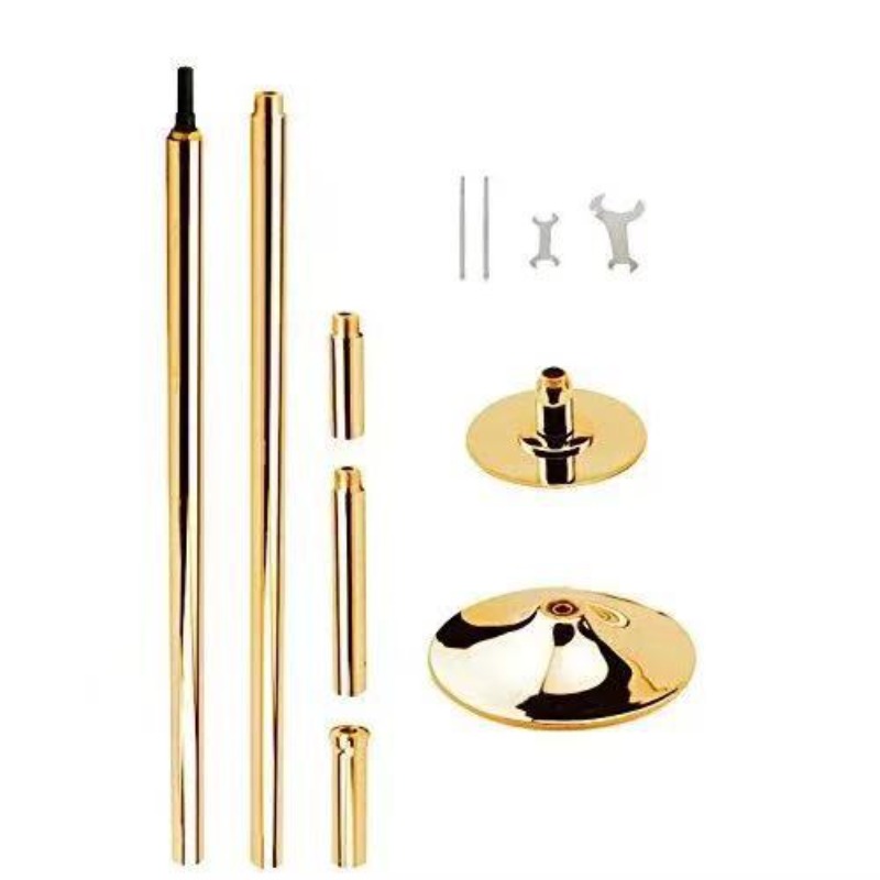 Tanzstange Gold Tragbare Drehb – Home Gym Gold Bewertung und Preis