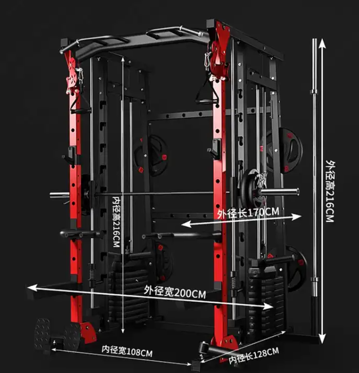 Hochleistungs-All-in-One-Smith – Home Gym Leg Press Bewertung und Preis