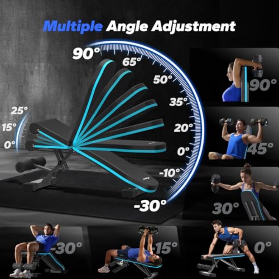 Klappbare Hantelbank für das H – Home Gym Leg Press Bewertung und Preis