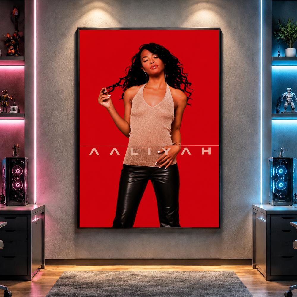 Sängerin Aaliyah R&B-Ikone Pos – Home Gym Icon Bewertung und Preis