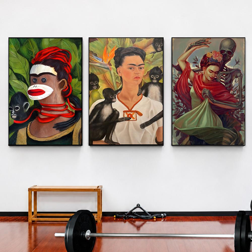 Künstlerin F-Frida Kahlo Mexik – Home Gym Icon Bewertung und Preis