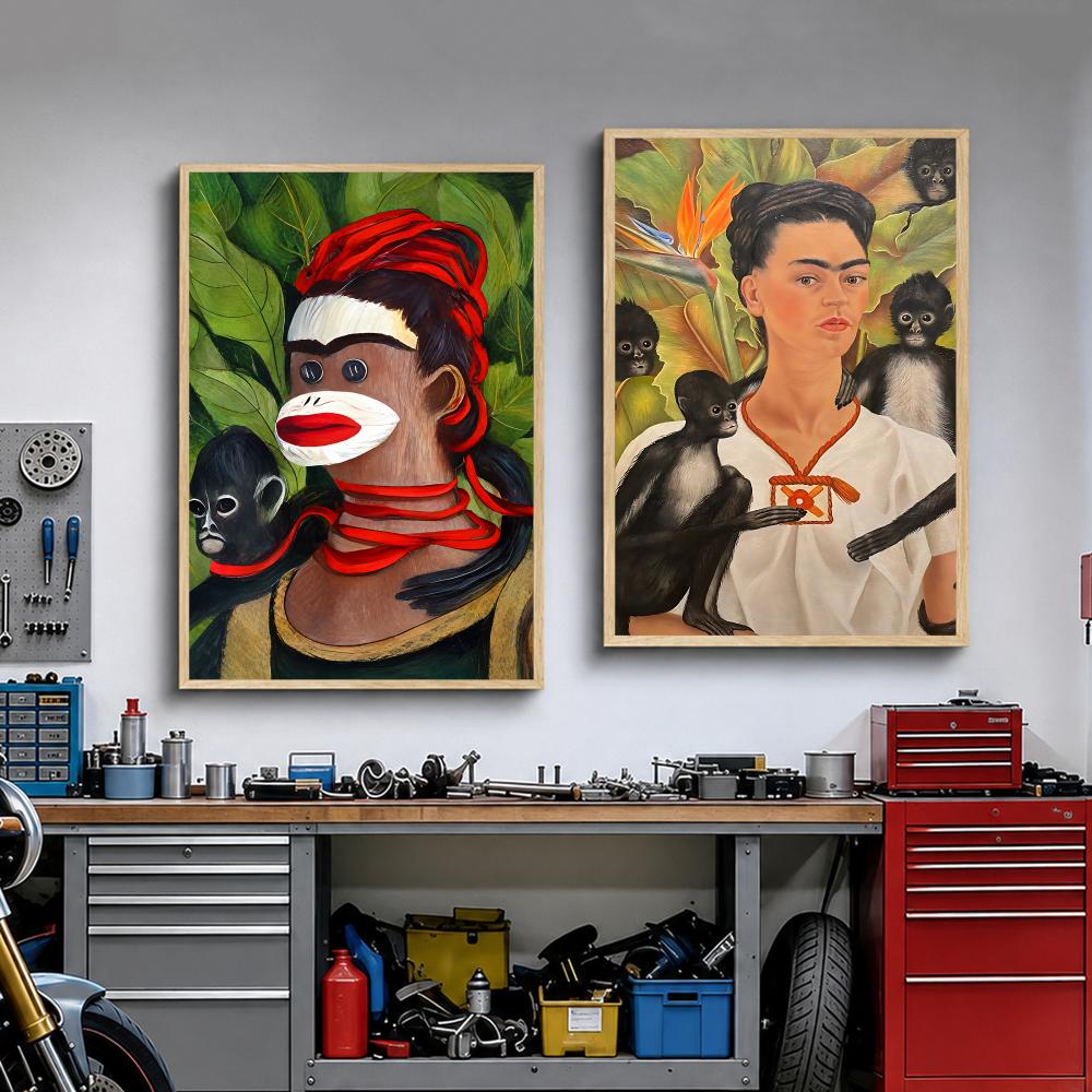 Künstlerin F-Frida Kahlo Mexik – Home Gym Icon Bewertung und Preis