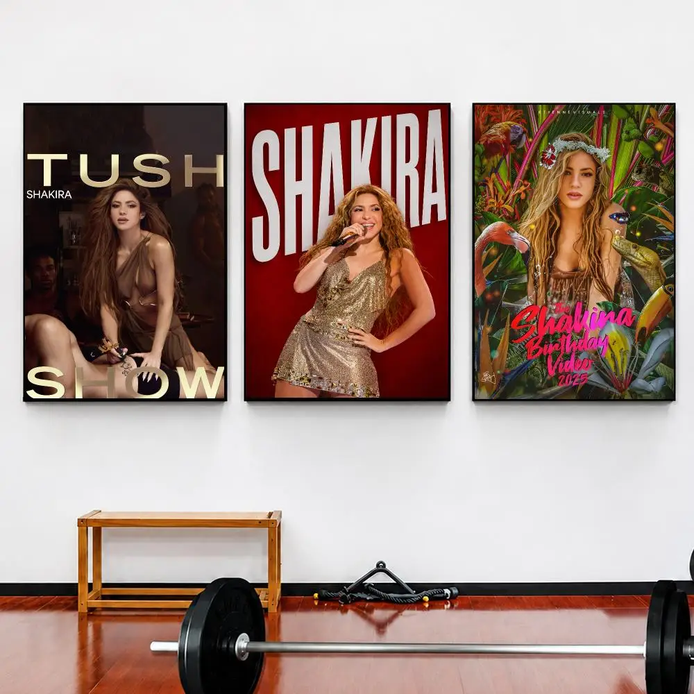 Sängerin S-Shakira Latin-Pop-I – Home Gym Icon Bewertung und Preis
